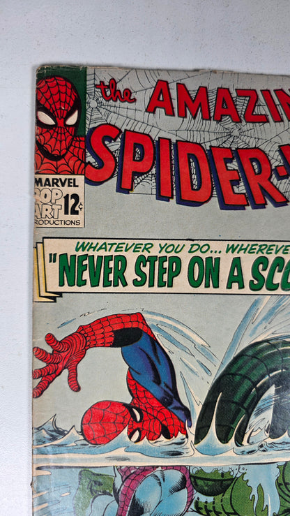 Amazing Spider-Man (1962) #29 "Never Step on a Scorpion!" 2nd Appearance of Scorpion Mac Gargan