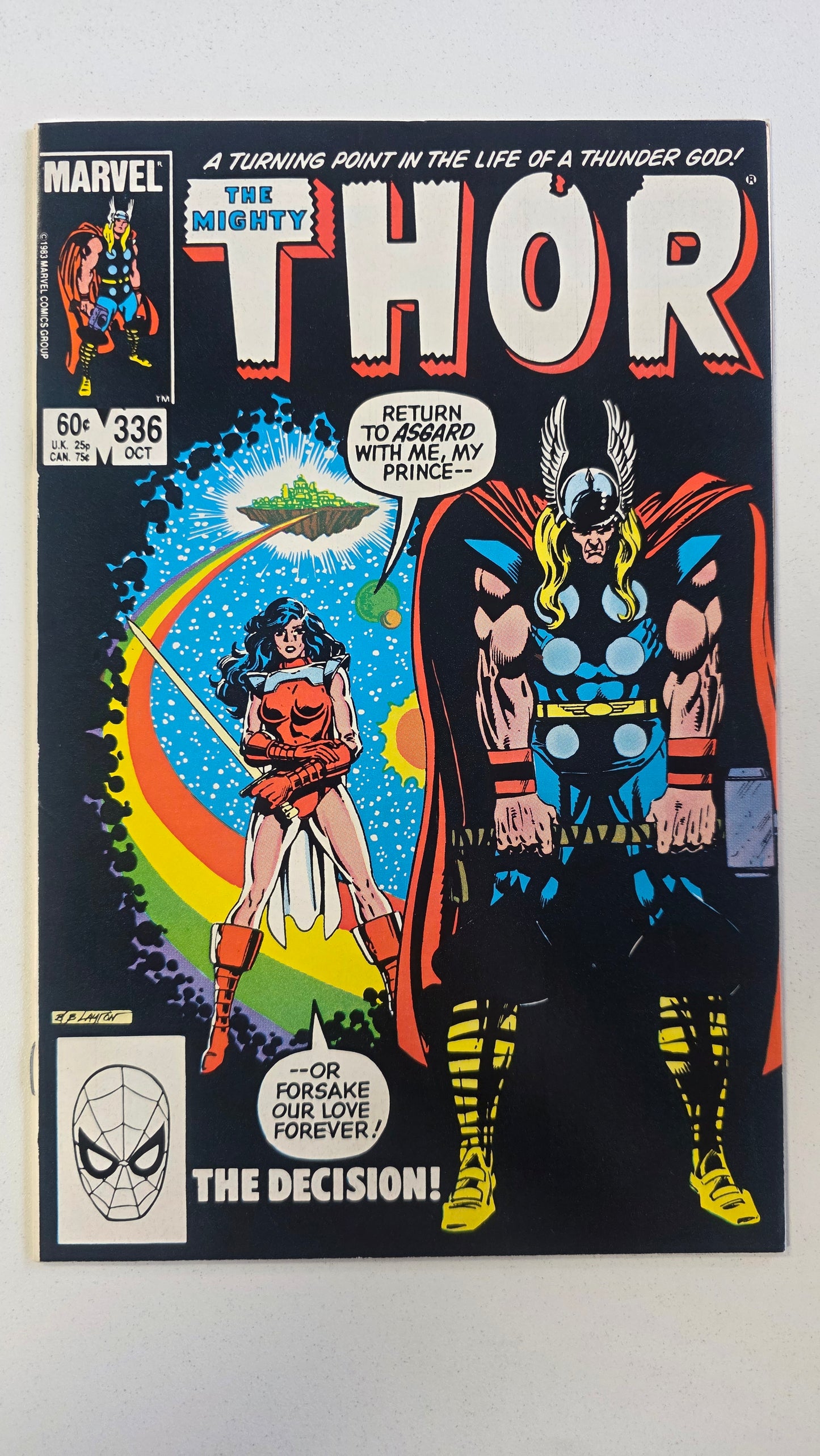 Thor (1966) #336 VF- Direct Edition
