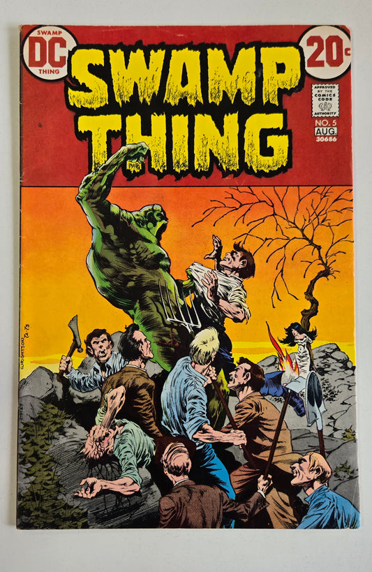 Swamp Thing (1972) #05 FN