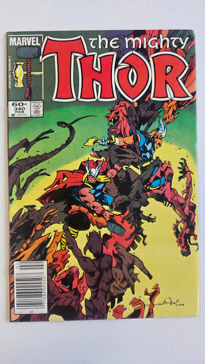 Thor (1966) #340 VF Newsstand Edition