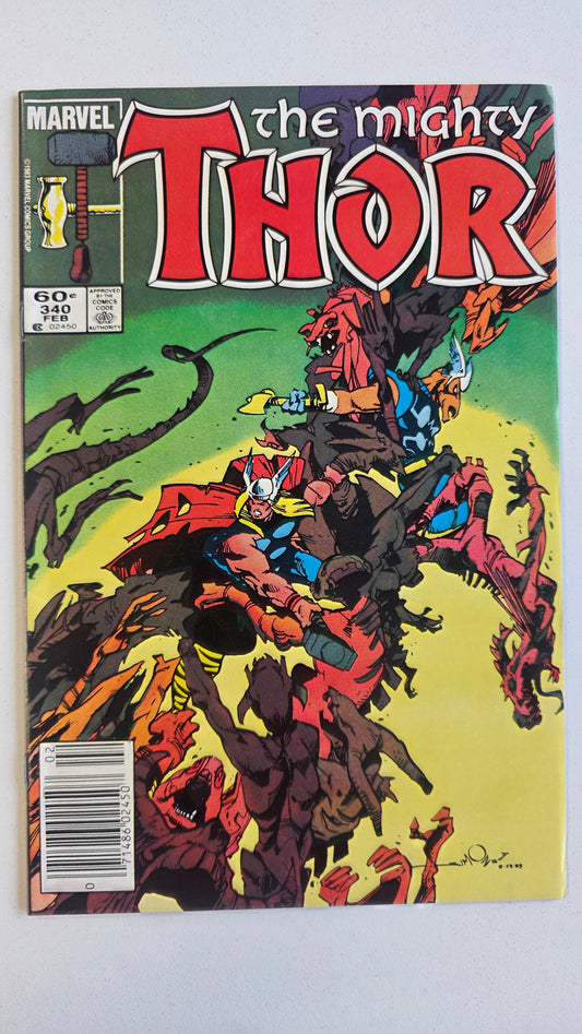 Thor (1966) #340 VF Newsstand Edition