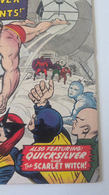 Uncanny X-Men (1963) #06 "Sub-Mariner Joins the Evil Mutants" Restoration on cover