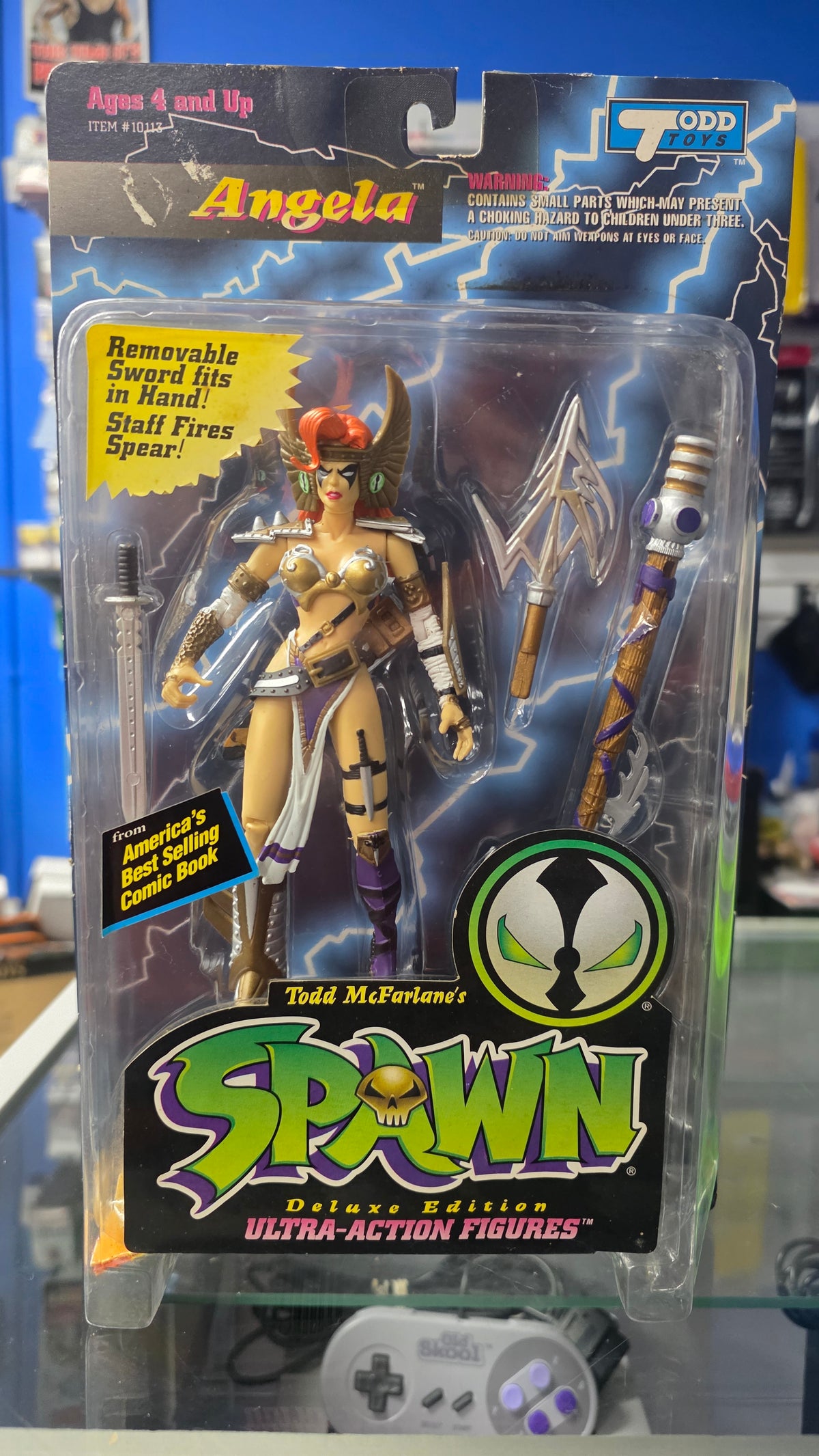 SPAWN: ANGELA DELUXE EDITION ULTRA ACTION FIGURE