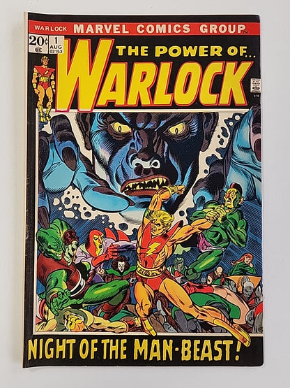 Warlock (1972) #01 FN/VF Origin of Adam Warlock