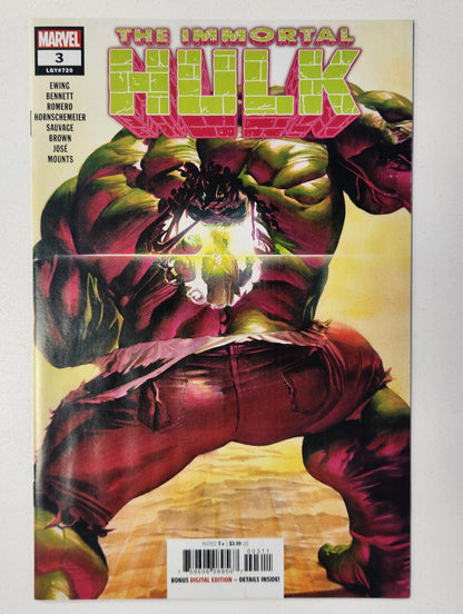 IMMORTAL HULK (2018) #03 NM- 1ST MENTION OF THE ONE BELOW