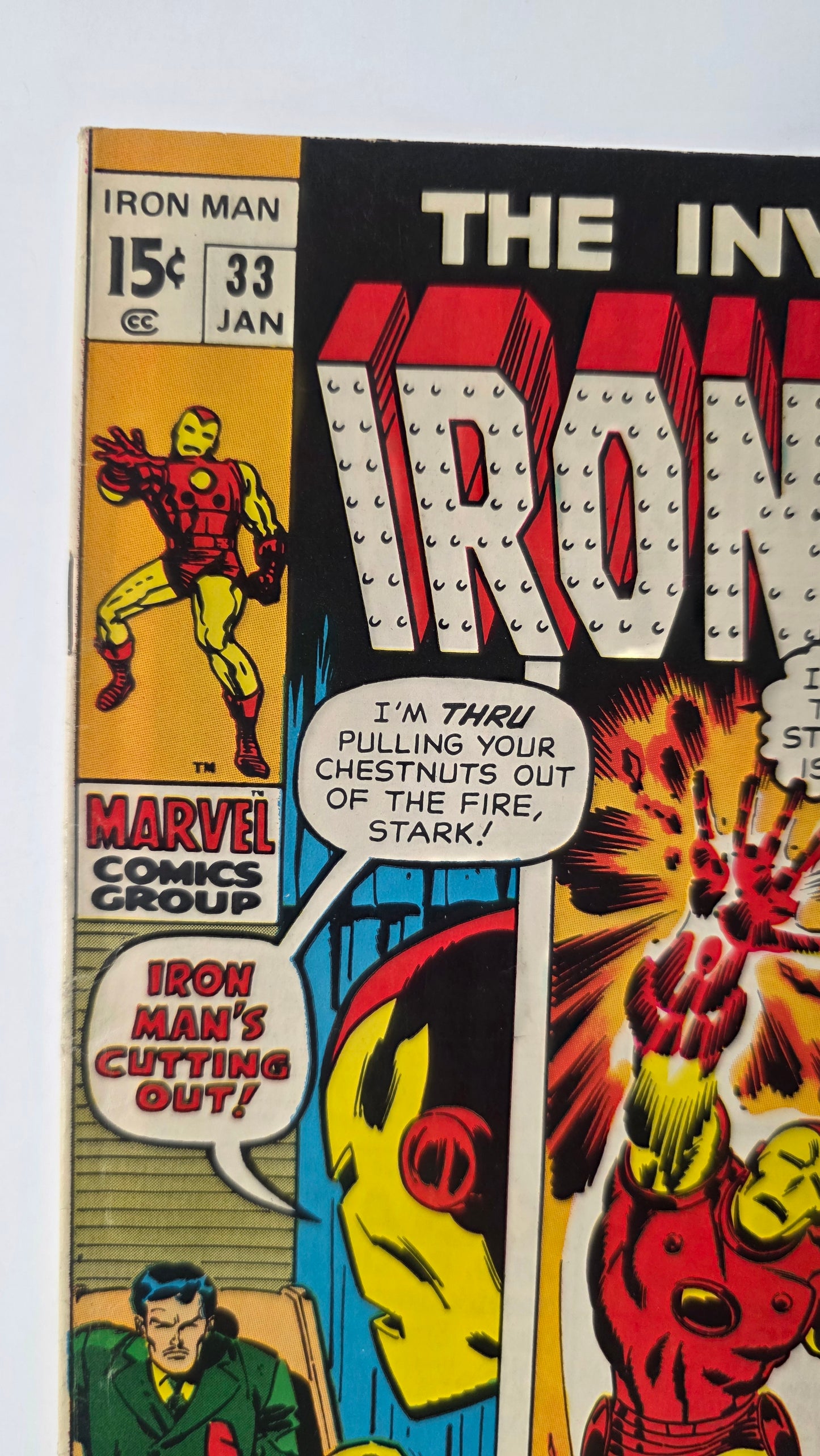 Iron Man (1968) #33 FN- 1st appearance of Spymaster