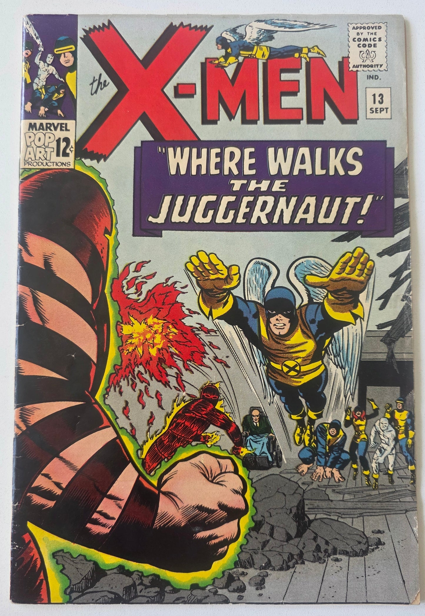 Uncanny X-Men (1963) #13 "Where Walks the Juggernaut!" 2nd Appearance of Juggernaut