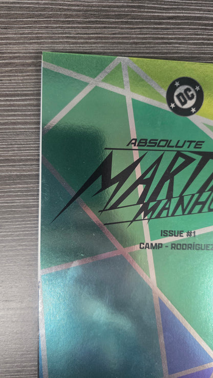 Absolute Martian Manhunter #1  Foil Logo Variant