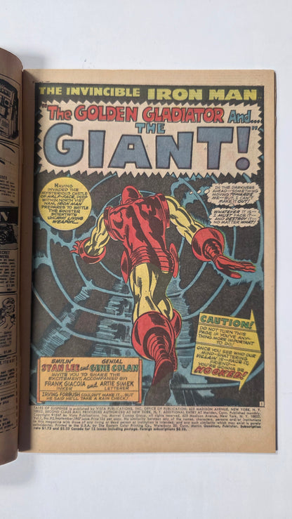 Tales of Suspense (1958) #93 FN/VF (7.0) M.O.D.O.K. cameo Comic Book