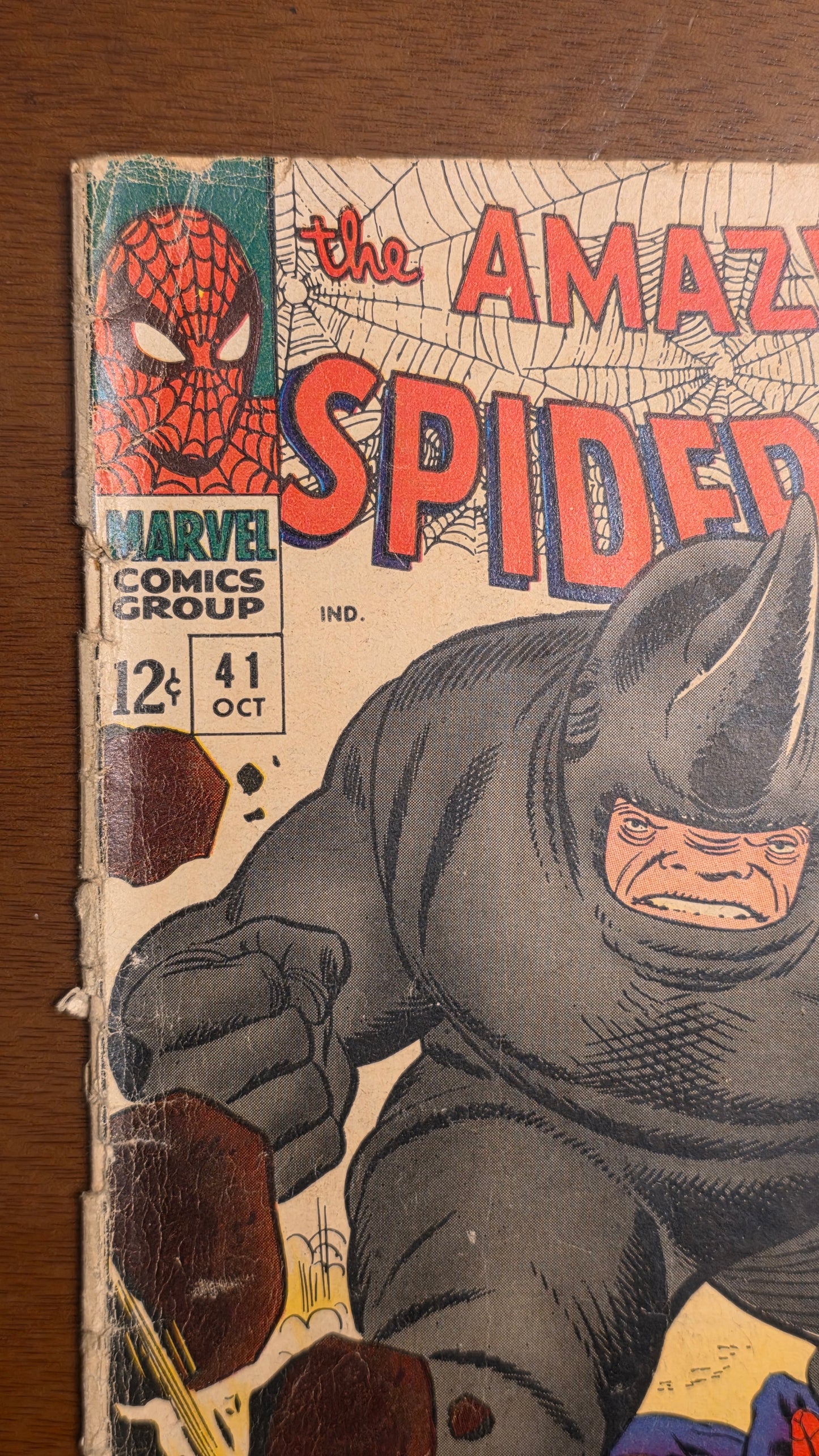 Amazing Spider-Man (1962) #041 1st Appearance of Rino