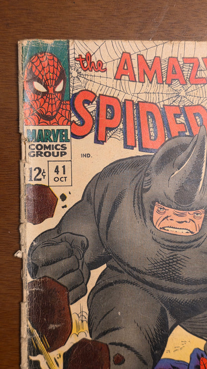 Amazing Spider-Man (1962) #041 1st Appearance of Rino