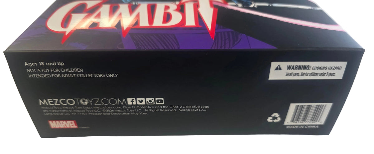 ONE:12 MARVEL GAMBIT ACTION FIGURE