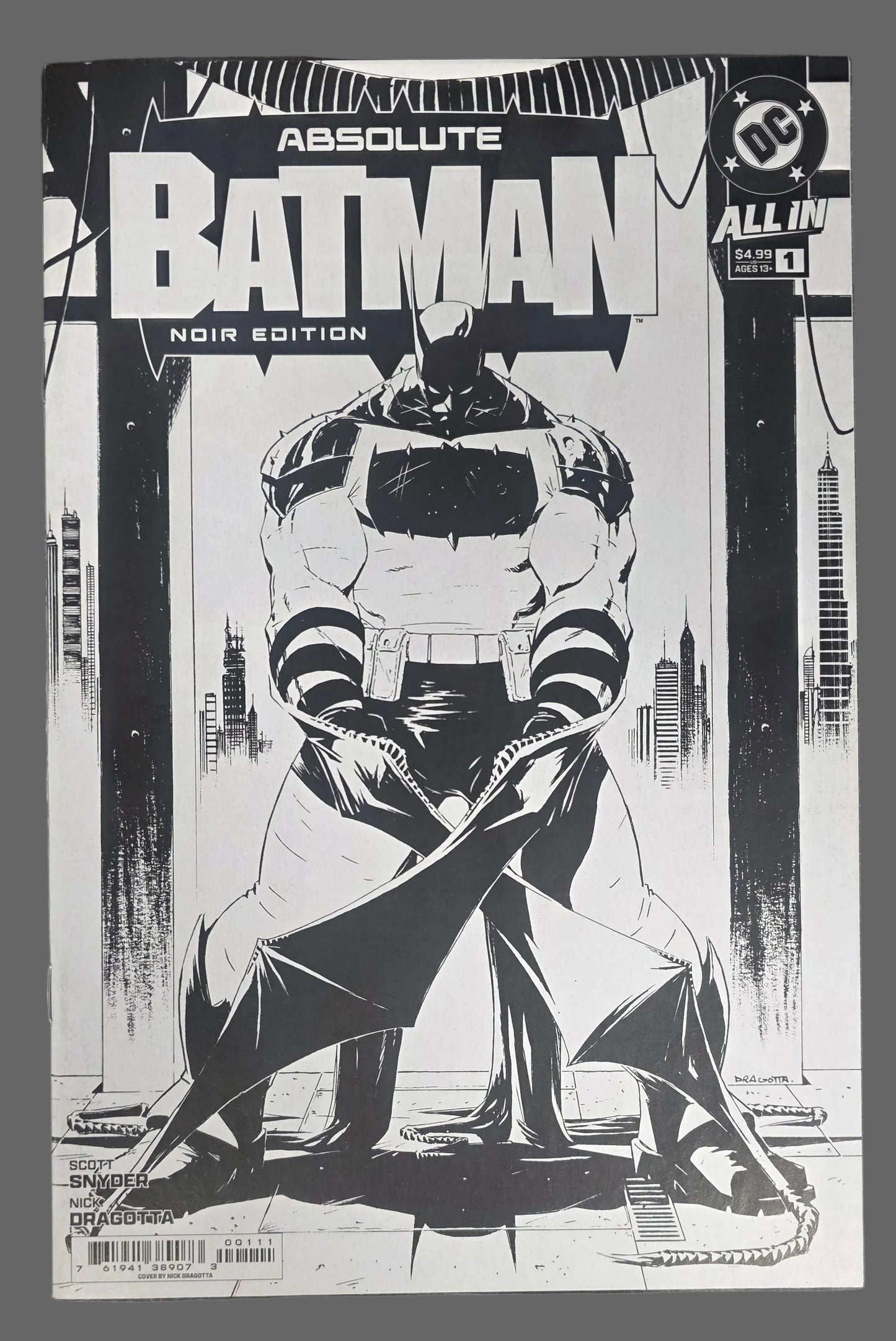 ABSOLUE BATMAN #1 NOIR EDITION NM