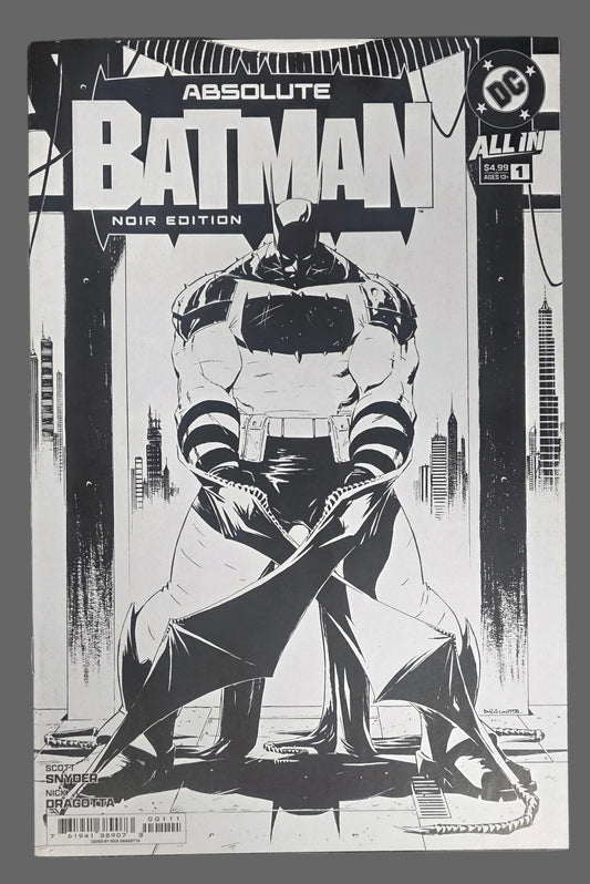 ABSOLUTE BATMAN #1 NOIR EDITION NM