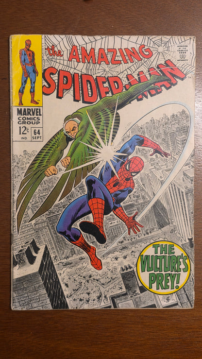 Amazing Spider-Man (1962) #064 - The Vulture's Prey!