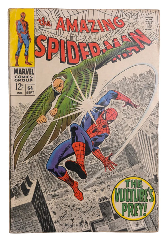 Amazing Spider-Man (1962) #064 - The Vulture's Prey!