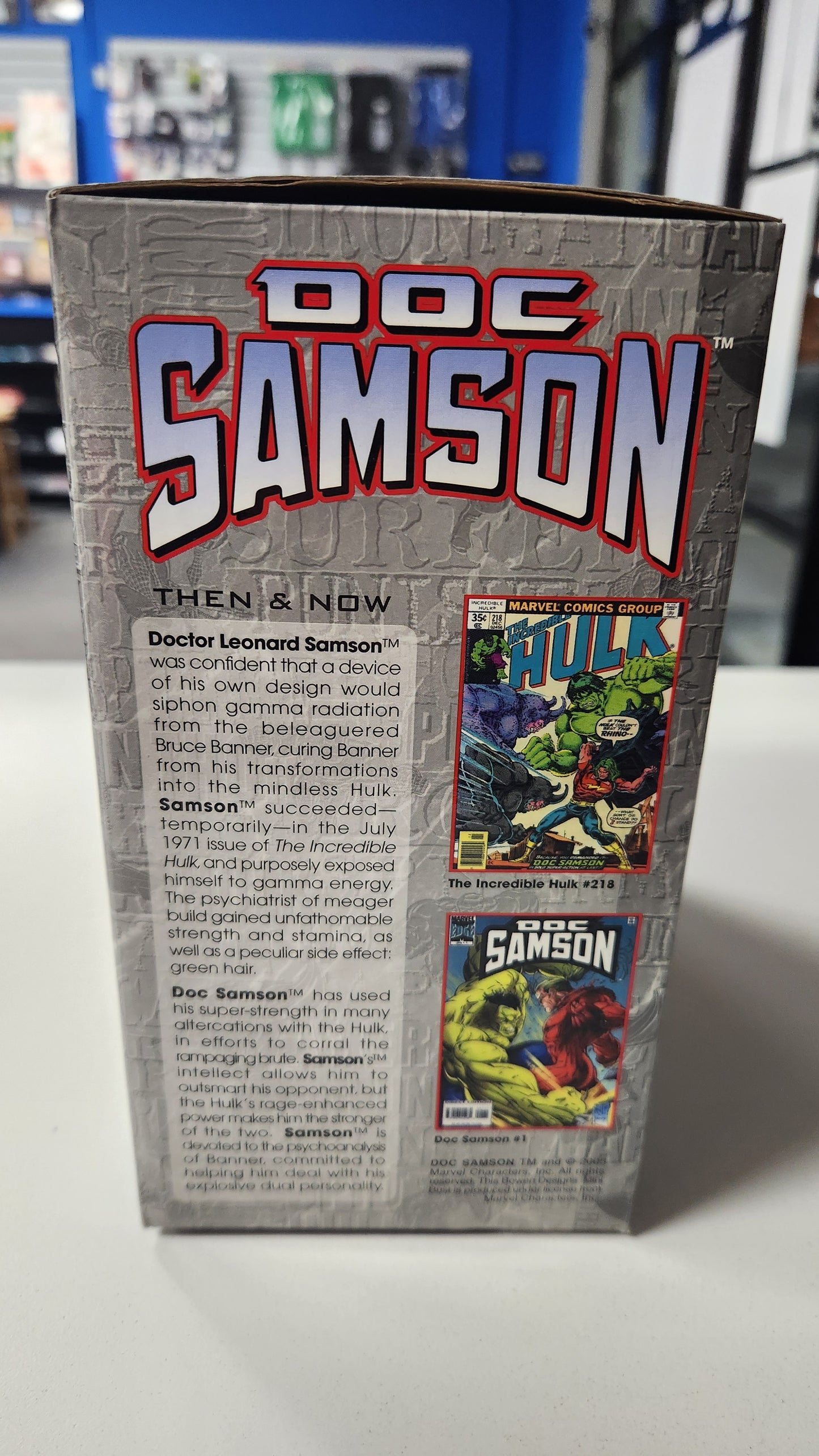 BOWEN DESIGNS DOC SAMSON MINI-BUST #1052