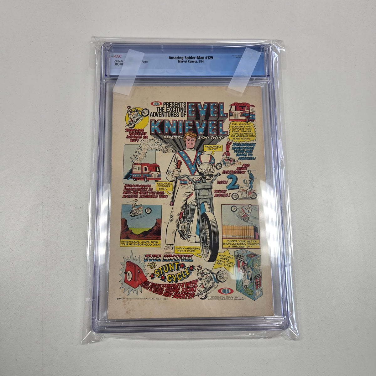 Amazing Spider-Man (1963)  #129 5.0 CGC -  1st appearance of The Punisher