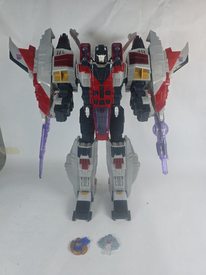 TRANSFORMERS CYBERTRON SUPREME CLASS STARSCREAM