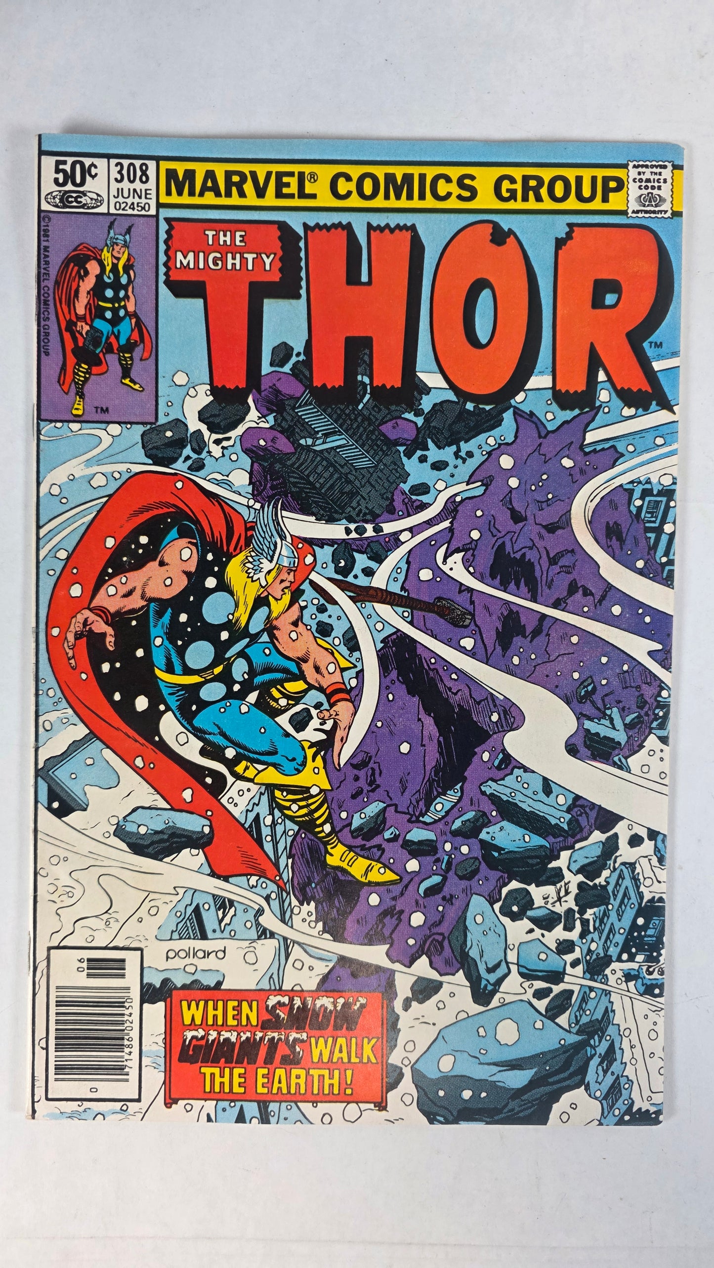 Thor (1966) #308 FN (6.0) Newsstand Edition Comic Book