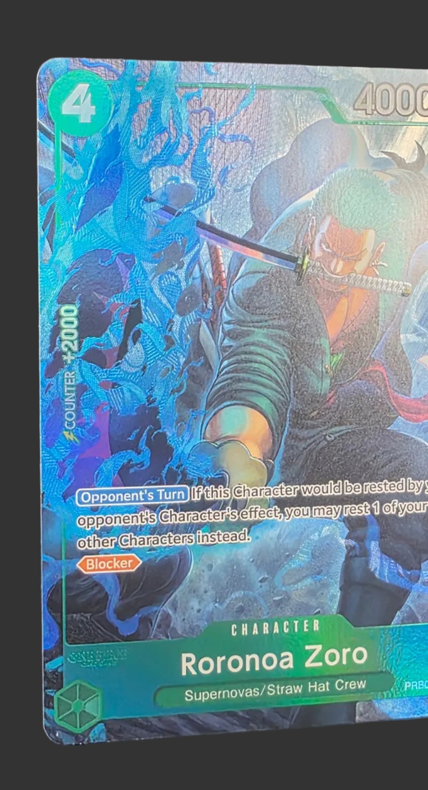 Roronoa Zoro - PRB02-006 (Alternate Art) - Premium Booster - The Best - Vol. 2