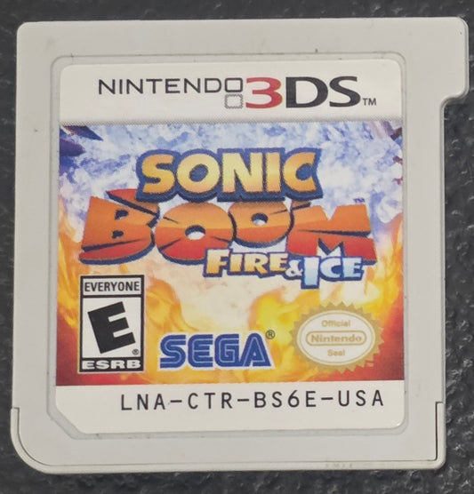 3DS SONIC BOOM FIRE & ICE - LOOSE