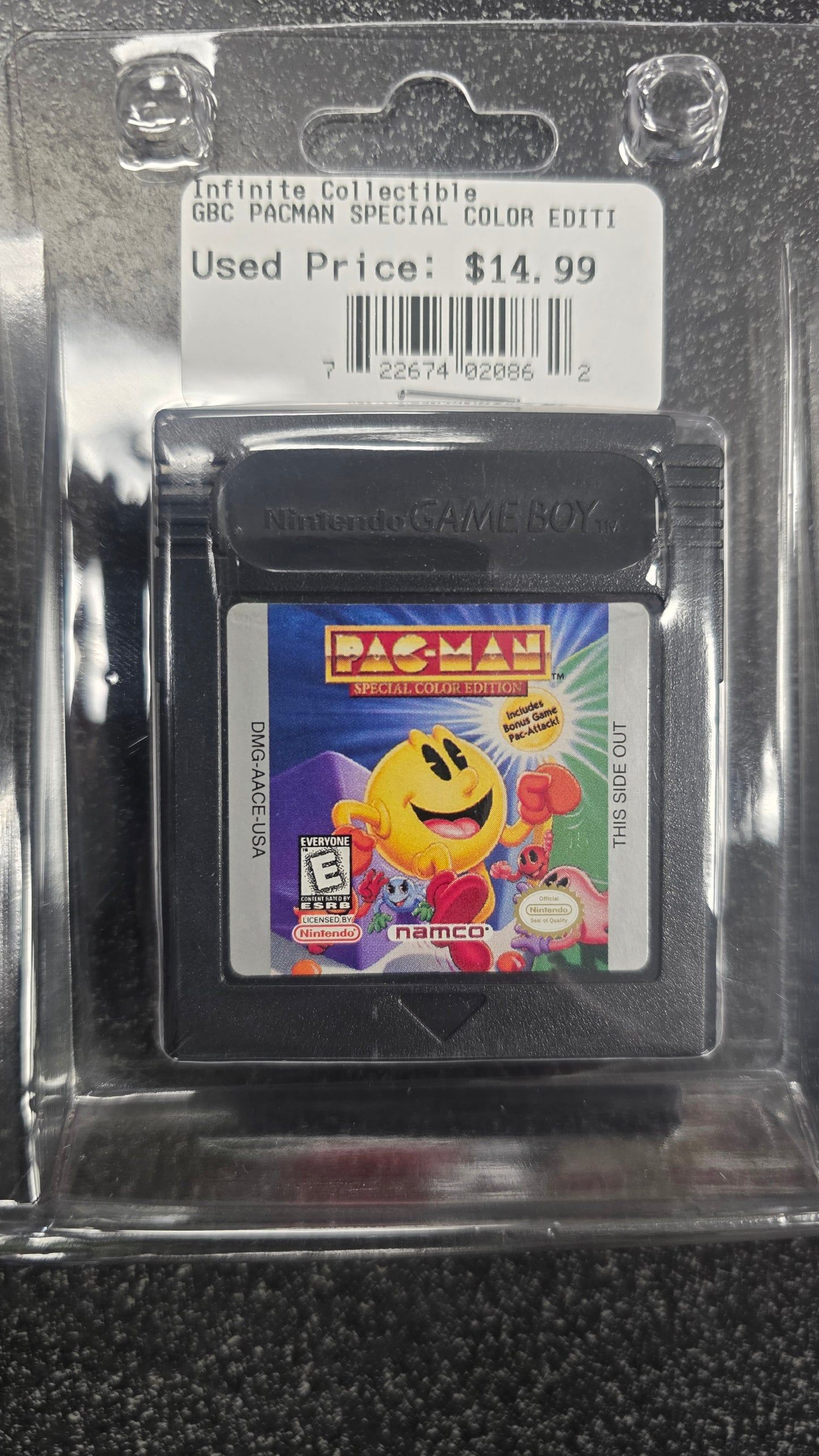 GBC PACMAN SPECIAL COLOR EDITION PLUS PAC-ATTACK