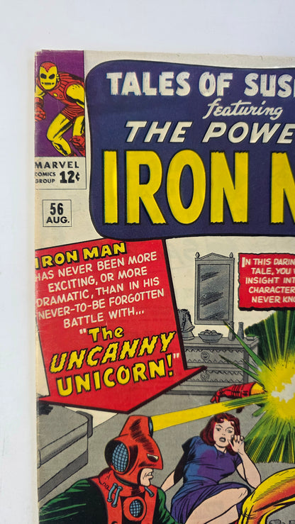 Tales of Suspense (1958) #56 FN 1st appearance of the Unicorn