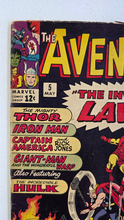 Avengers (1963) #05 The Invasion of the Lava Men!