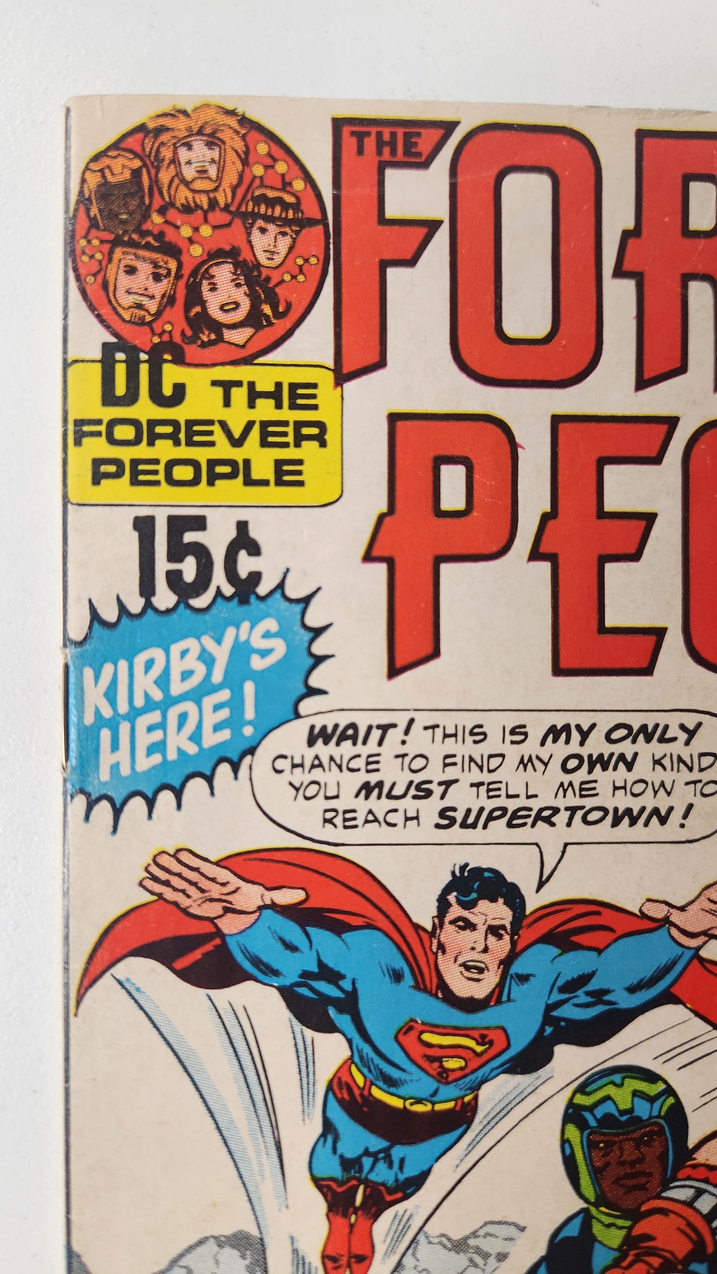 FOREVER PEOPLE #1 FN/VF 1ST FULL DARKSEID