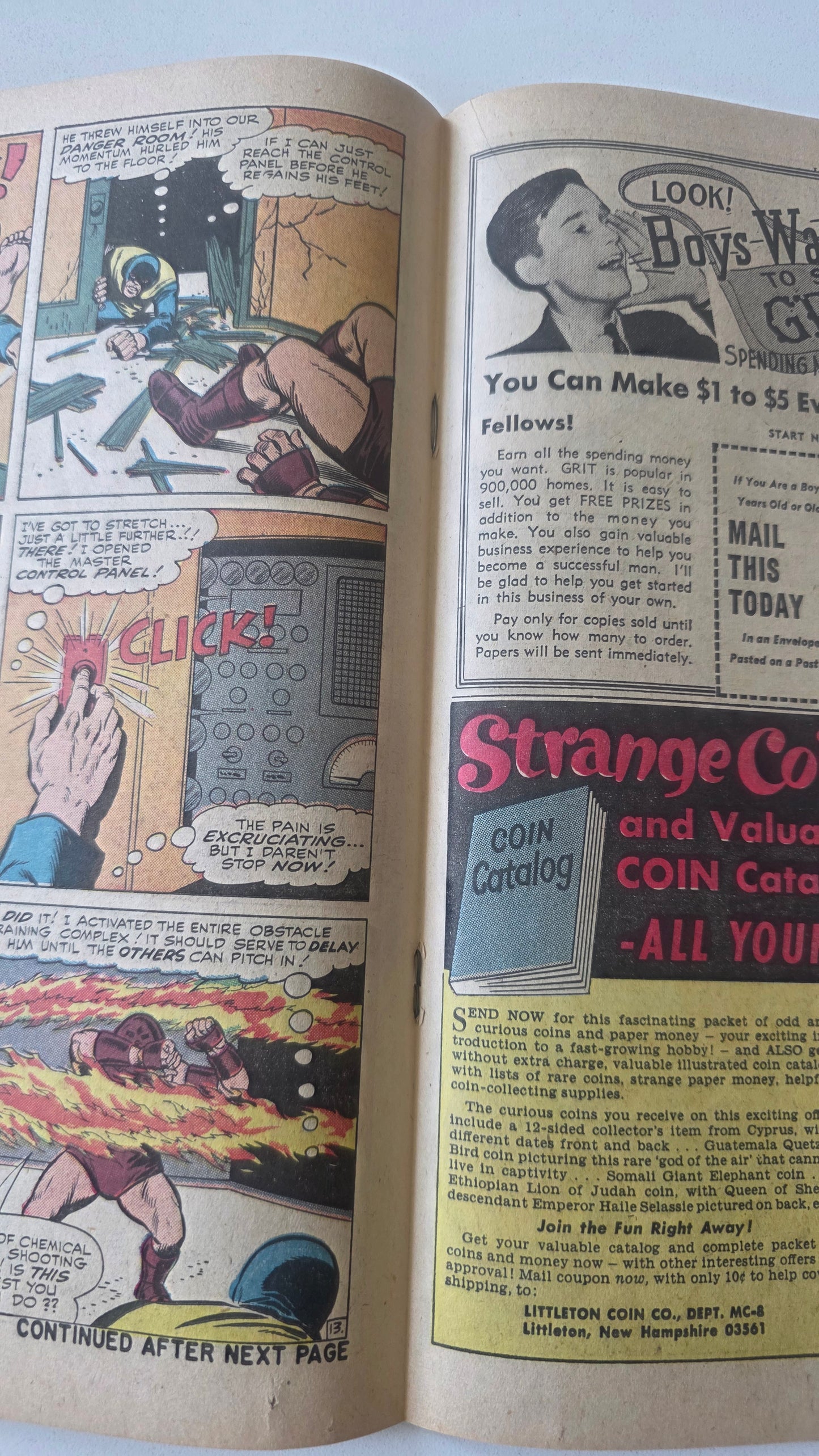 Uncanny X-Men (1963) #13 "Where Walks the Juggernaut!" 2nd Appearance of Juggernaut