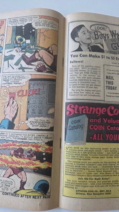 Uncanny X-Men (1963) #13 "Where Walks the Juggernaut!" 2nd Appearance of Juggernaut