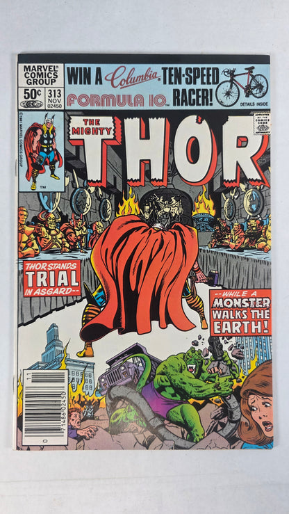 Thor (1966) #313 VF- (7.5) Newsstand Edition Comic Book