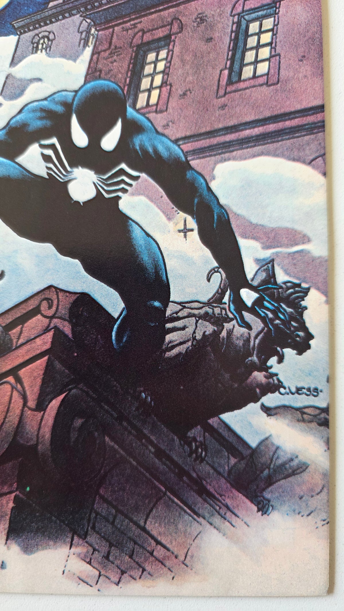Web of Spider-Man (1984) #01 - "Til Death Do Us Part" Iconic Charles Vess Cover