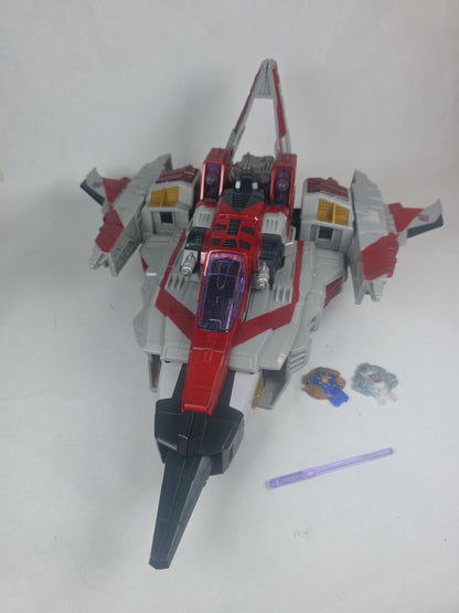 TRANSFORMERS CYBERTRON SUPREME CLASS STARSCREAM