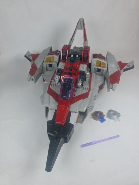 TRANSFORMERS CYBERTRON SUPREME CLASS STARSCREAM