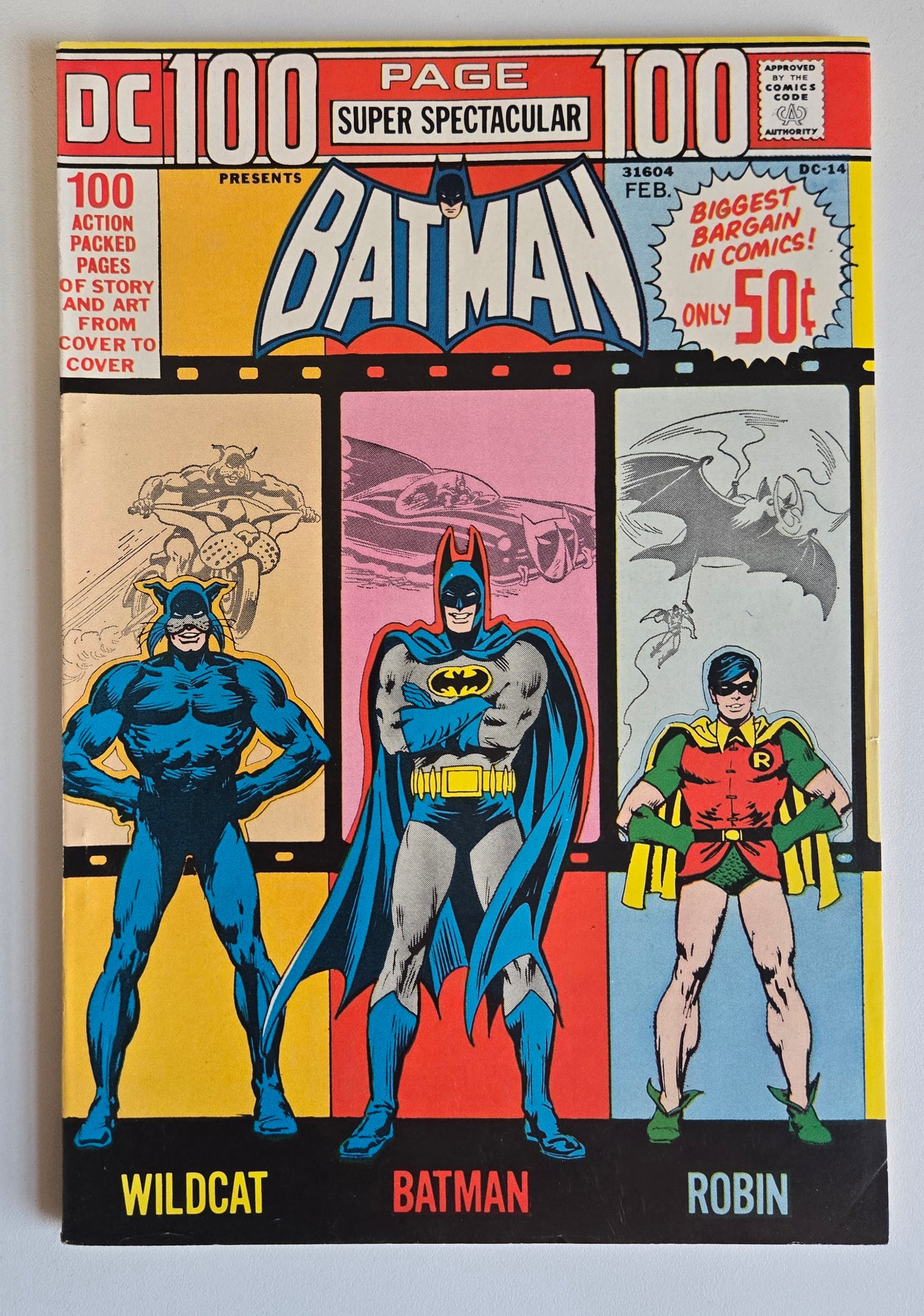 DC 100 PAGE (1971) #014 F+