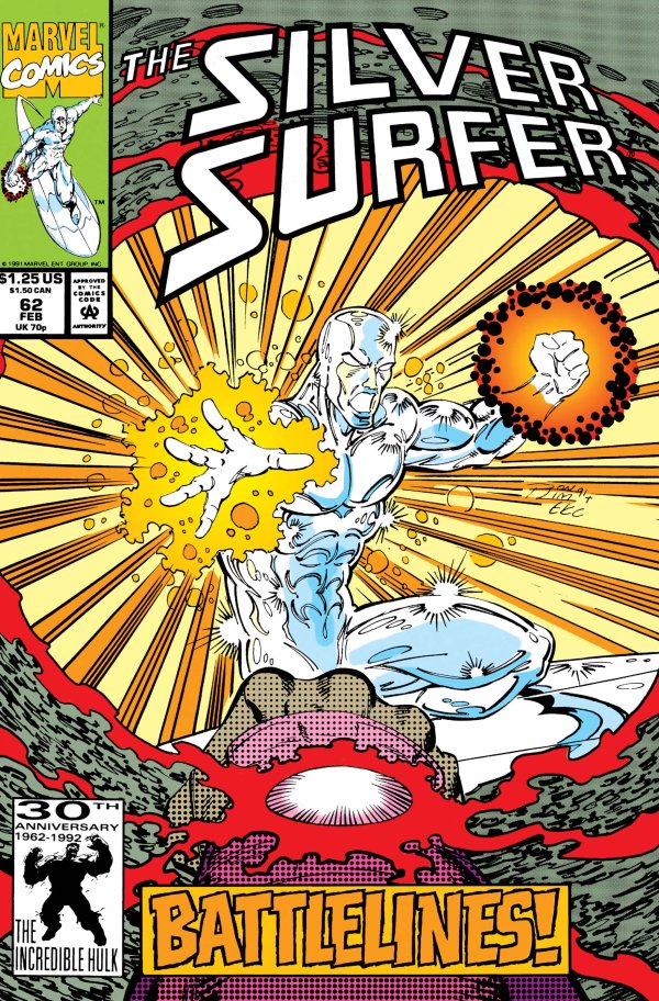 Silver Surfer (1987) #62 VF