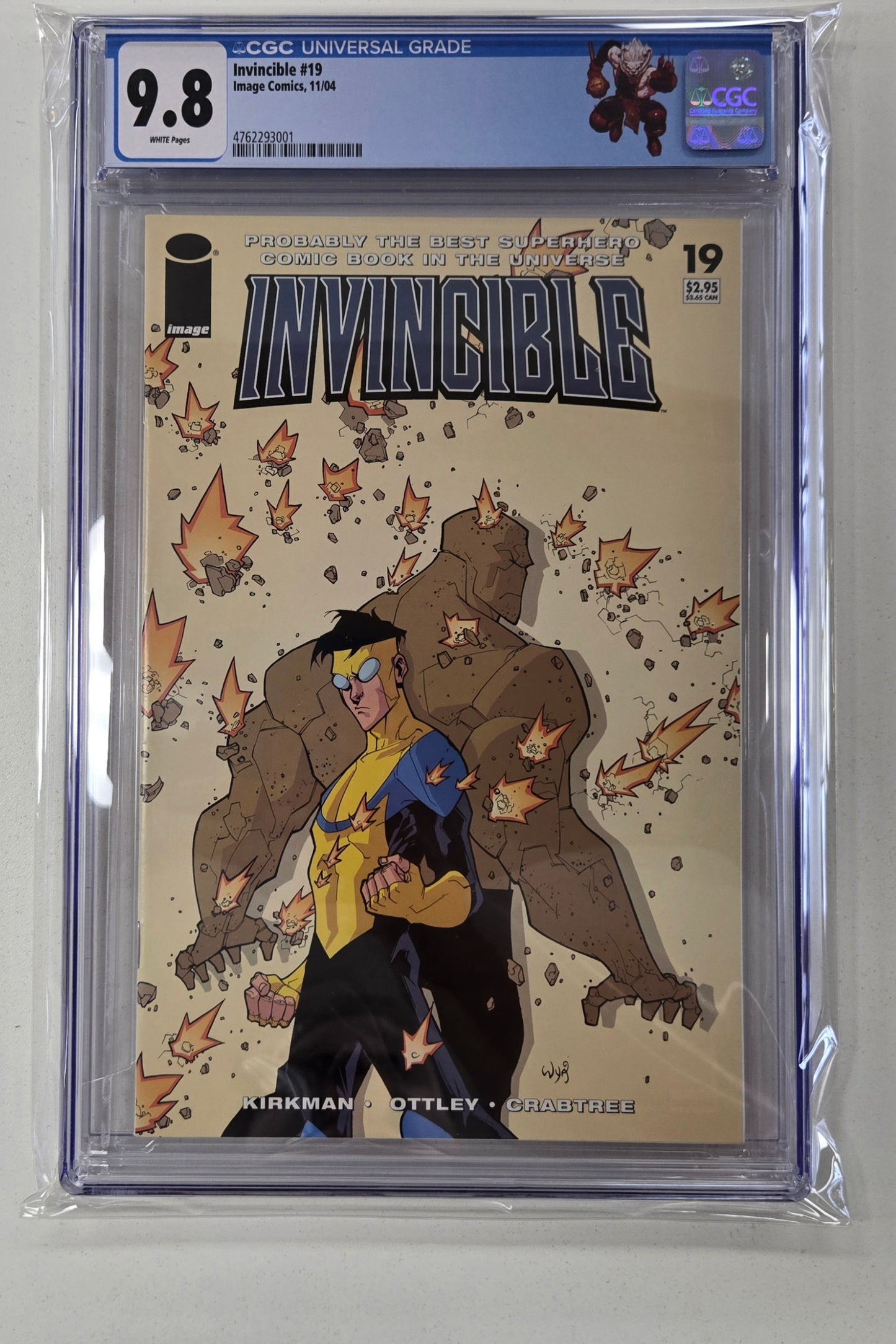 Invincible #19 CGC 9.8 1st appearance of Battle Beast