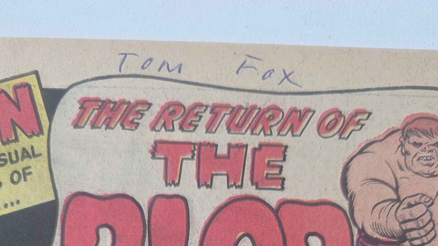 Uncanny X-Men (1963) #07 "The Return of the Blob" 2nd Appearance of the Blob