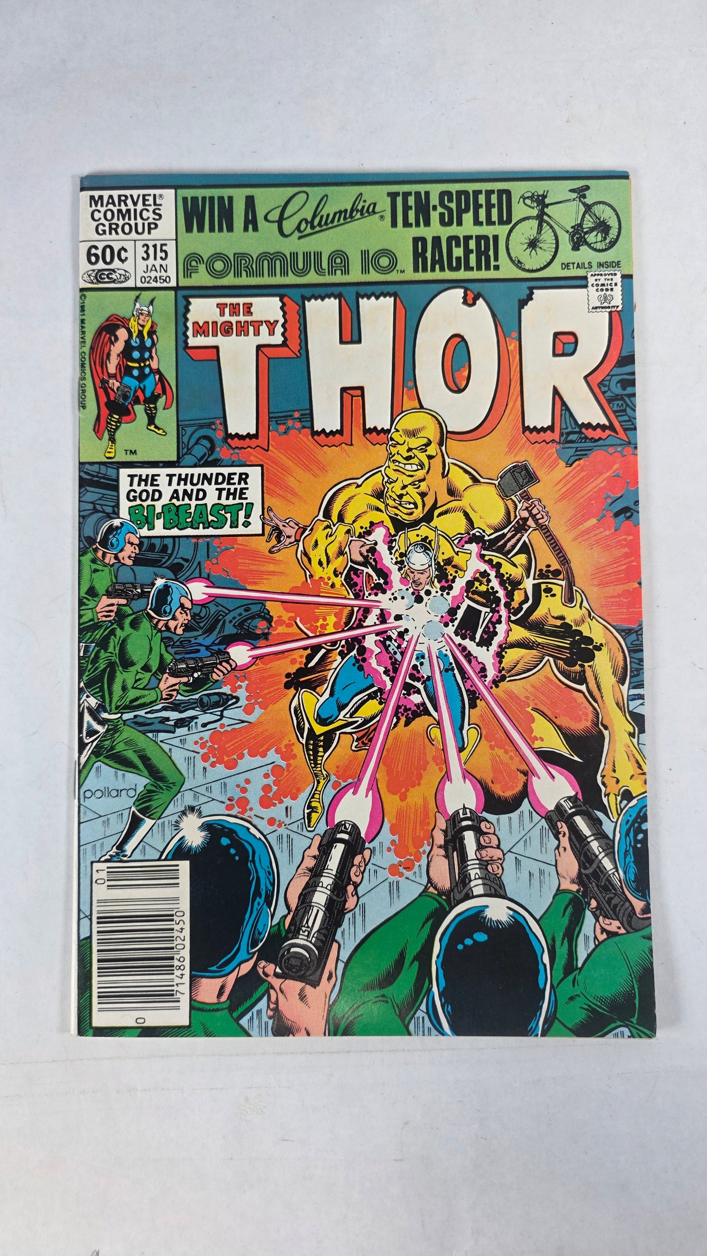 Thor (1966) #315 VF (8.0) Newsstand Edition Comic Book