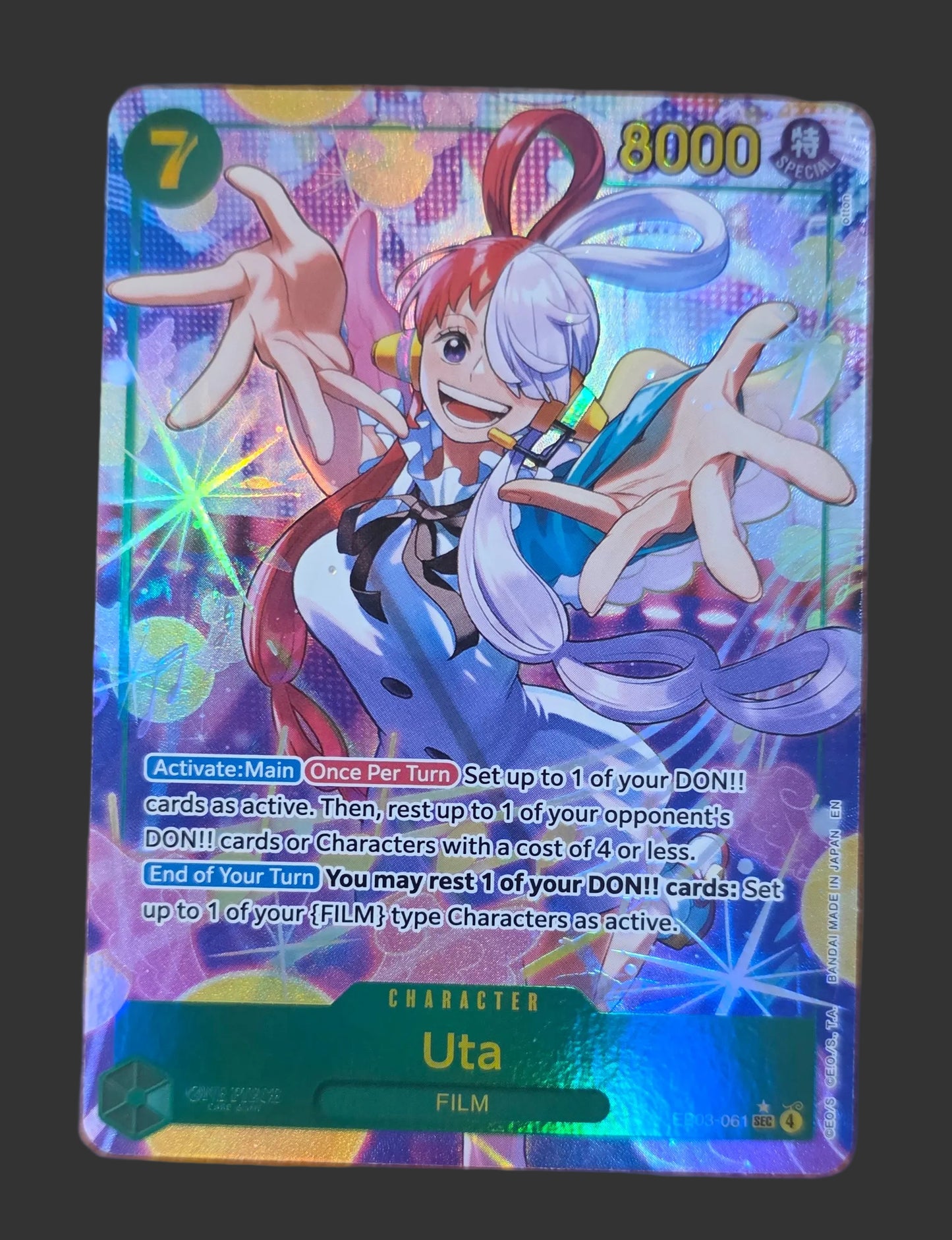 Uta (061) (Alternate Art) - Extra Booster: One Piece Heroines Edition (EB-03)