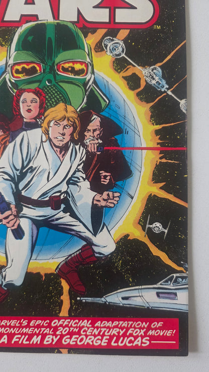 Star Wars (1977) #01 - "Star Wars" 1st Appearance of Darth Vader, Luke Skywalker, Princess Leia, C3PO, R2D2 and More