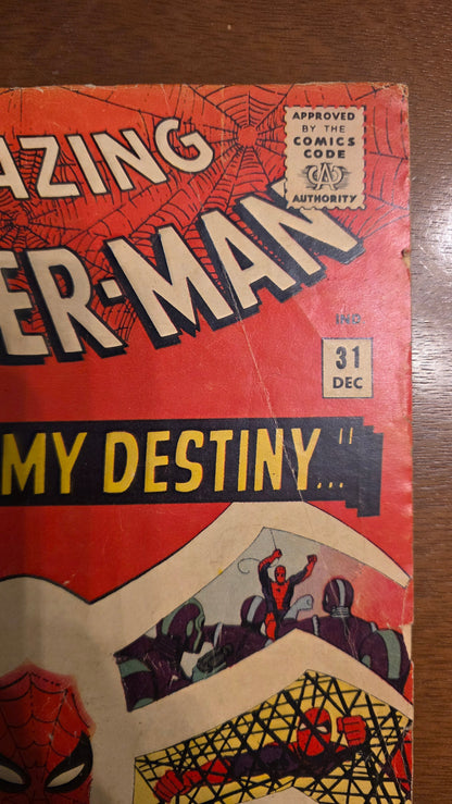 Amazing Spider-Man (1962) #031 1st Appearance of Gwen Stacy & Harry Osborn