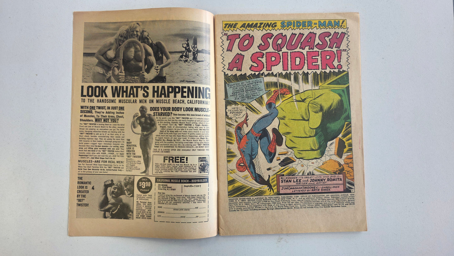 Amazing Spider-Man (1962) #067 - To Squash A Spider 1st Randy Robertson