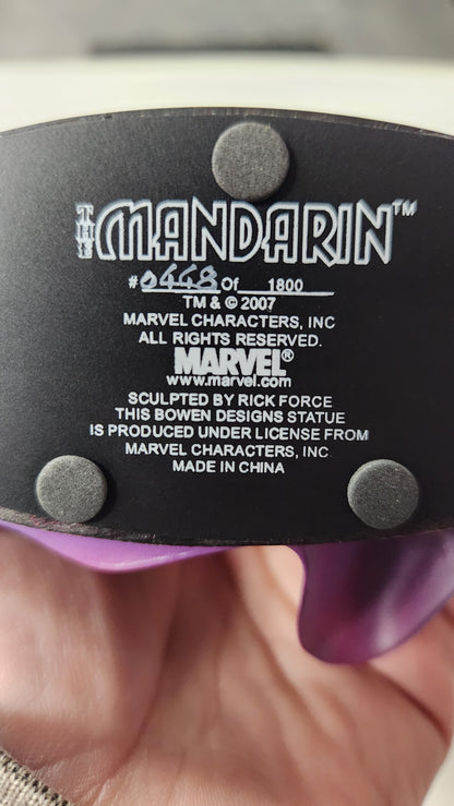 BOWEN DESIGNS THE MANDARIN MINI-BUST #448/1800