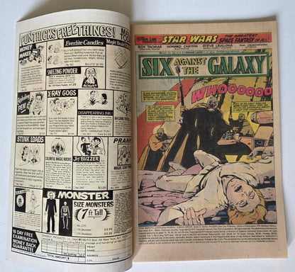 Star Wars (1977) #02 - "Six Against the Galaxy" 1st Appearance of Han Solo, Chewbacca, Obi Wan Kenobi Newsstand Edition