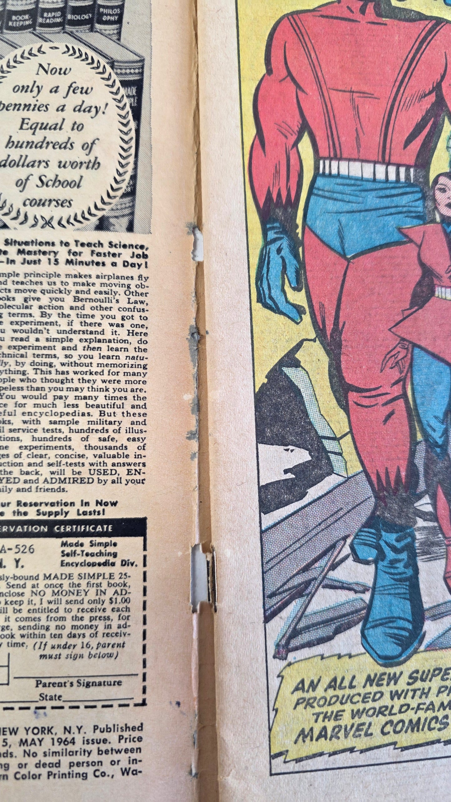Avengers (1963) #05 The Invasion of the Lava Men!