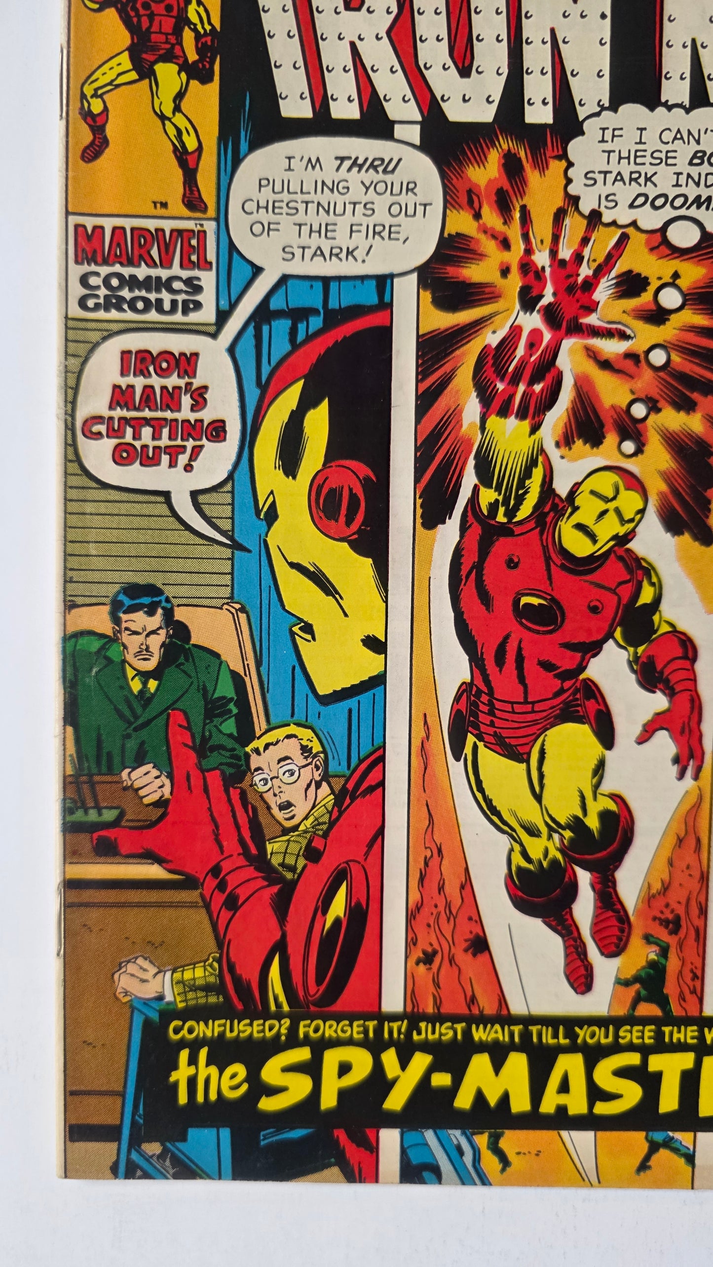 Iron Man (1968) #33 FN- 1st appearance of Spymaster