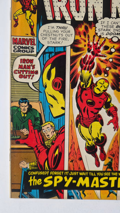 Iron Man (1968) #33 FN- 1st appearance of Spymaster